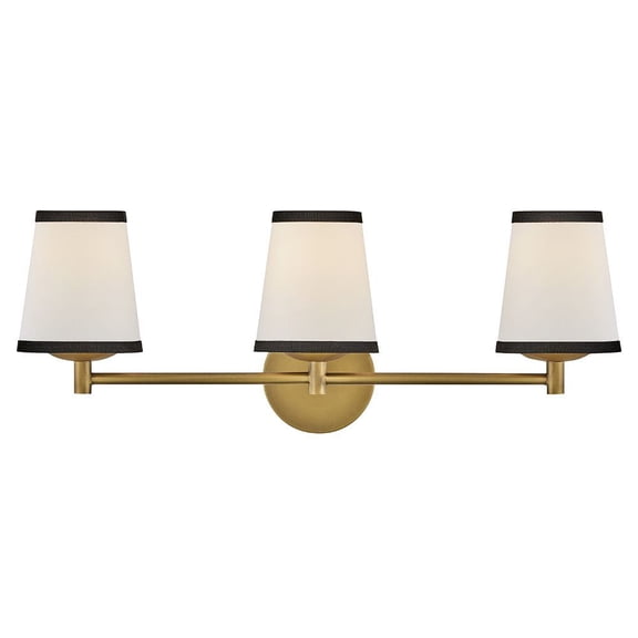 57053LCB-OW Hinkley Lighting Sonia - 15W 3 LED Medium Bath Vanity-7.5 Inch Tall and 24.25 Inch Wide