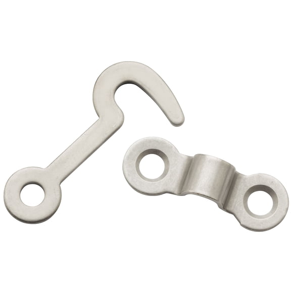 Hook/Staple NATIONAL MFG/SPECTRUM BRANDS HHI N211-017 en níquel satinado