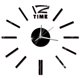 thumbnail image 1 of leyfeng Explosiones transfronterizas relojes simples reloj de pared de moda reloj de pared DIY rojo, 1 of 5
