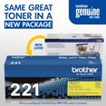 thumbnail image 3 of Brother TN221Y Toner Cartridge, 3 of 8