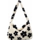 thumbnail image 1 of Fluffy Tote Bag for Women Girls Fuzzy Shoulder Bag, 1 of 4