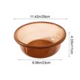 thumbnail image 6 of Clearance! Round Plastic Wash Basin, 1Pcs Stackable Wash Tub Camping Dishpan Kitchen Wash Basin Foot Soak Tub Laundry Hand Wash Bucket Dish Pans for Face Cleansing Home Kitchen on Clearance Coffee D, 6 of 6