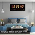 thumbnail image 3 of RELOJ DE COLGANTES DE PARED, ROLOJ LED DIGITAL DE LUZ NOCTURNA QUE AHORRA ENERGIA, PARA LA OFICINA EN CASA, 3 of 7
