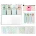 thumbnail image 1 of Xuewenshw Glitter Highlighters Glitter Highlighter Pen Glitter Highlighter Markers 4 PCS Multifunctional Flash Pen For Sparkling Note Taking Diary Smooth Writing 1ML Color Gel, 1 of 2