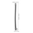 thumbnail image 2 of BESTYASH 2Ud Manguera Flexible Para Desagüe Tubería Duradera Compatible Con Lavabo Y Reducción De Ruido En Gris, 2 of 8