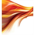 thumbnail image 3 of Ambesonne Modern Duvet Cover Set, Blurred Smock Art Rays, 2-Calking, Orange Red, 3 of 7