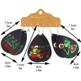 thumbnail image 2 of Grinch Earrings for Women Grinch Christmas Decorations 3 Pairs Of Christmas Earrings Handmade Tear Drop Faux Leather Earrings New Year Party Earrings Set Winter Holiday Jewelry Gifts, 2 of 2