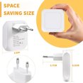 thumbnail image 2 of 2 packs, night light with twilight sensor, adjustable brightness, directional light, warm white, 2 of 5