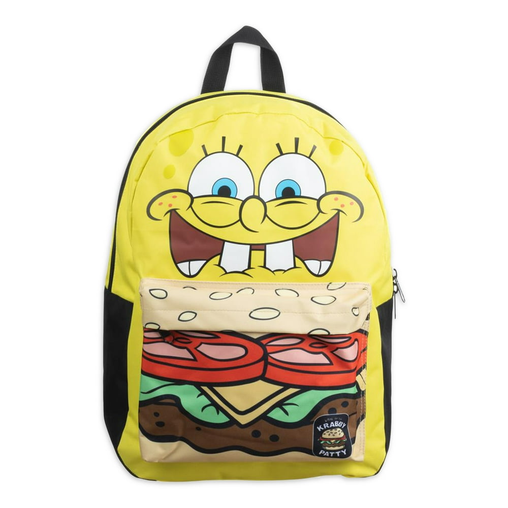 SpongeBob SquarePants SpongeBob SquarePants Crabby Patty 16.5" Laptop Backpack