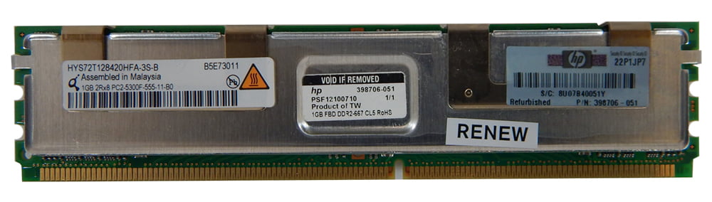 Hynix 64GB 4x16GB 2RX4 PC3L-10600R DDR3-1333MHz 1.35v 240p Ecc Reg Server Memory 