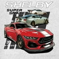 thumbnail image 3 of Ford Shelby Super Snake GT500 T-shirt American Mustang Cobra Racing Men's Tee, 3 of 7