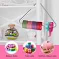 thumbnail image 3 of NiHome Ribbon Storage Rack for Craft Room and Workspace, Compact Design No Assembly Required, Durable Aluminum Alloy Organizer for Easy Ribbon Access & Versatile Storage of Spools, Yarn,Fabric Braids, 3 of 7