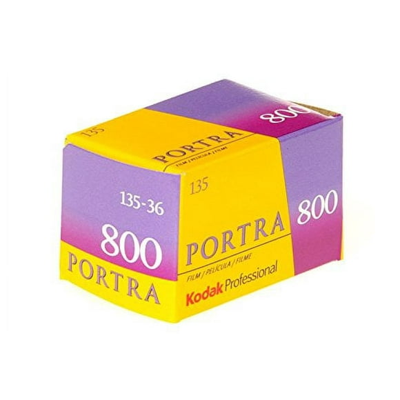 Ritz Camera Pack of 2 Kodak 145 1855 Professional Portra 800 Color Negative Film (ISO 800) 35mm 36 Exposures