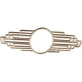 thumbnail image 2 of 24"W x 12"H x 6 5/8"IW x 11 3/8"IH x 1/4"T Elizabeth Wood Fretwork Pierced Ceiling Medallion, Alder, 2 of 3