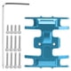 thumbnail image 2 of Soporte de Caja de Cambios RC, Soporte de Transmisión de Placa Deslizante de Caja de Cambios Media de Aleación de Aluminio de Alta Resistencia Para Coche Axial SCX24 1/24 RC, 2 of 7