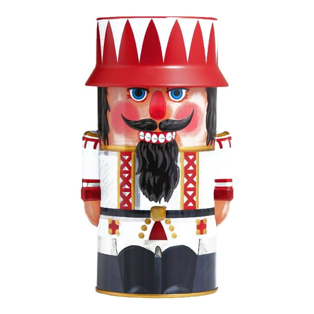 Wicklein Chocolate Lebkuchen Nutcracker Cookie Tin 16.93 oz each (5