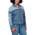 thumbnail image 4 of Women's WEAR by Erin Andrews  Dallas Cowboys Full-Button Denim Jacket, 4 of 5