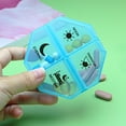 thumbnail image 2 of Haofy Contenedor De Medicamentos 28 Compartimentos Caja De Almacenamiento Portátil Sellada Para 7 Días Gestión Conveniente De Medicamentos Para Uso Diario, 2 of 8