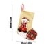 thumbnail image 3 of Ganfancp Medias de Navidad de Punto con Santa Claus y Muñeco de Nieve Diseños Bolsas de Regalo Rojo Ideal para La Decoración Del Árbol de Navidad Colgante 2Pcs Ofertas Del Día Sólo En Línea Regalo de, 3 of 6