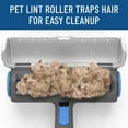 Triton Pet Hair Remover w/Fur Trapping Compartment Easy to Use Pet