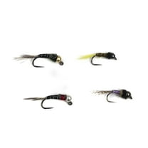 Cortland Fairplay Tungsten Nymph Assortment 4 Pack Fly Fishing Flies