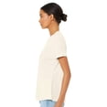 thumbnail image 2 of Bella & Canvas B20506373 Women Relaxed Fit Heather CVC T-Shirt, Heather Natural - Small, 2 of 5