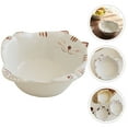 thumbnail image 3 of Round Ceramic Cartoon Bowl For Cat Lovers Mealtime 1Set 6.6X5.9In, 3 of 7