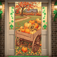 thumbnail image 4 of Autumn Theme Harvest Banner Decorative Farm Backdrop Thanksgiving Pumpkin Rustic Design for Fall Decoration Seasonal Celebration, 4 of 9