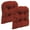 Red, variant on Gripper Non-Slip 17" x 17" Polar Chenille Tufted Universal Chair Cushions, Set of 2