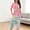 D_ Blue, variant on Women's Summer Gothic Butterfly Print Pajama Set Short Sleeve Pleated Crew Neck Top & Stretch Elastic Capri Pants Stylish Daily Home Wear Hot Pink XXXL