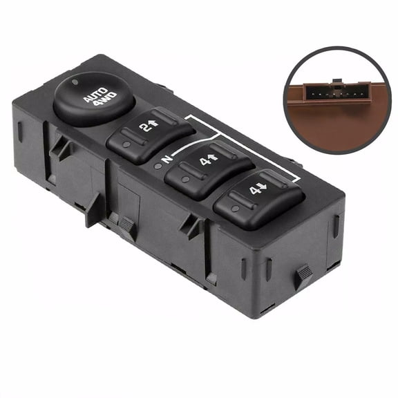 4x4 4WD Selector Control Switch For 03-07 Chevy Silverado Sierra 1500 15136039