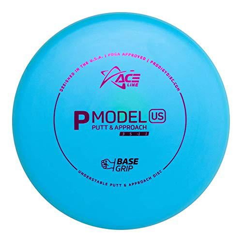prodigy discs ace line base grip p model us putter golf disc [colors may vary] - 170-175g