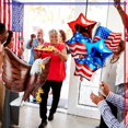 thumbnail image 4 of Set de globos Zhanmai Patriotic Eagle USA Elections Party x12, 4 of 6