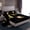 Black Gold T, variant on Homewish Initial M Letter Twin Sheet Sets, Butterfly Rose Floral Twin Fitted Sheet, Black Gold Sequin Print Flat Sheet, Lightweight Room Decor, 3-Piece