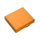 thumbnail image 1 of EeaseMX Estuche portátil de aluminio con tapa para cigarrillos, capacidad de 20 cigarrillos (dorado), 1 of 7