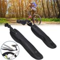 thumbnail image 1 of Mountain Bike Mudguards Widening and Rear Fenders Lengthening Bike Mudguard Set Bike Front and Rear Fenders, 1 of 9