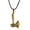 Gold, variant on PikaLF Axe Necklace for Men, Norse Viking Wolf Raven Pendant Necklace with 19.7” Chain, Retro Wolf Totem Necklace, Viking Runes Amulet Necklace, Punk Animal Wolf Jewelry Gift for Men