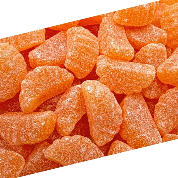 Orange Slices Jelly Candy | 2 Lb Bag | Naturally Flavored