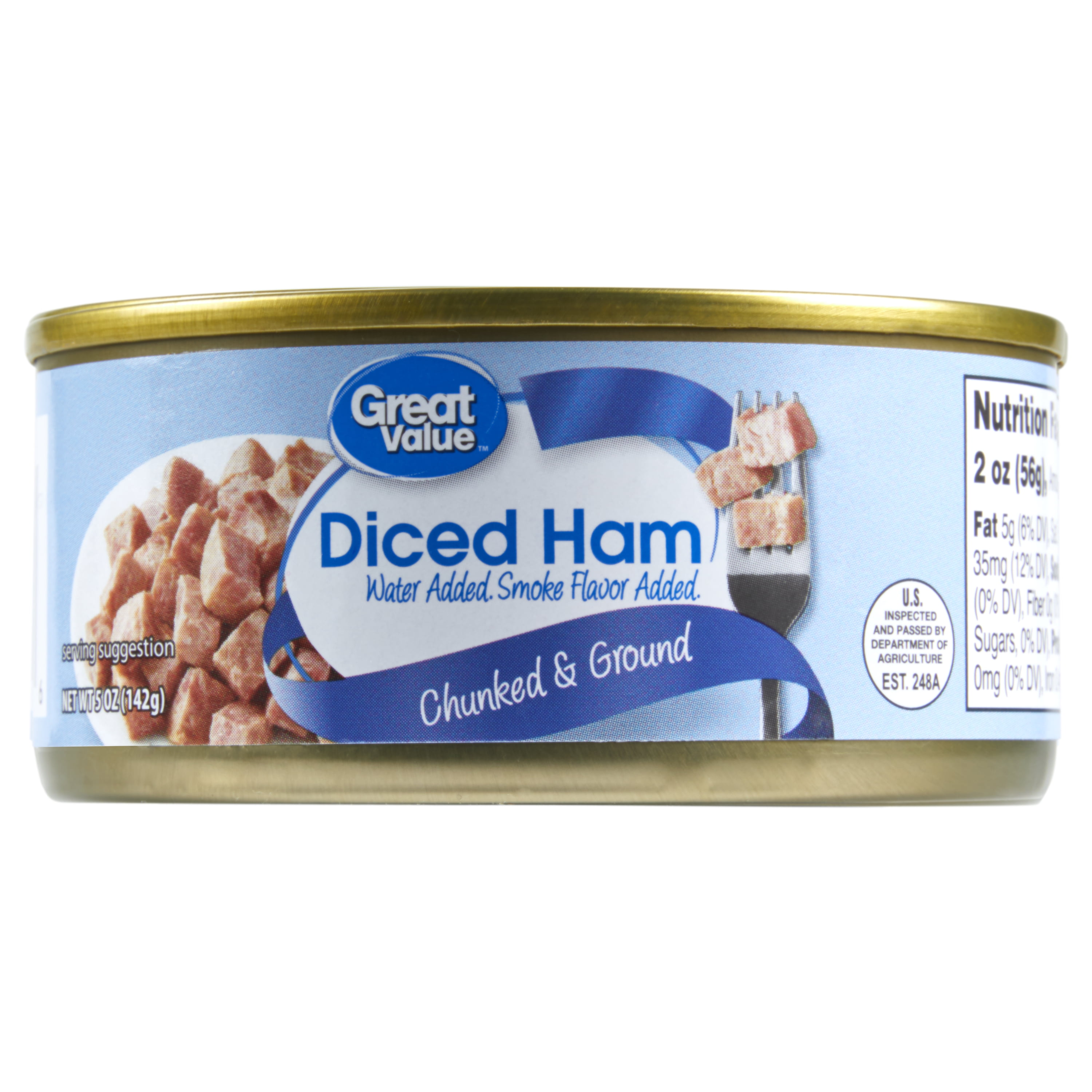 Great Value Diced Ham 5 Oz Walmart Great Value Diced Ham 5 Oz Walmart