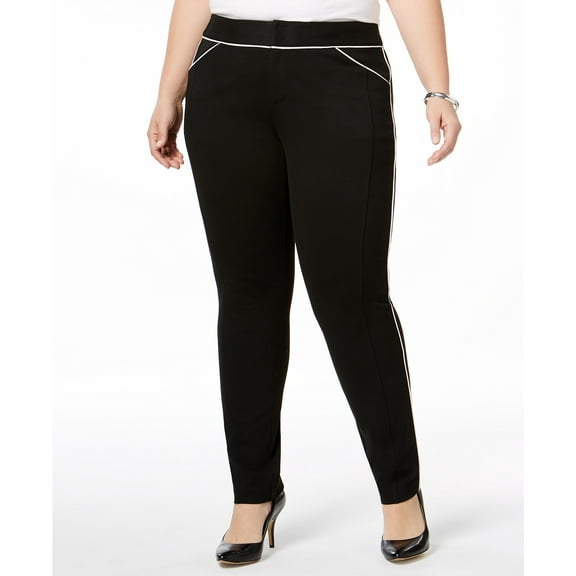 Inc International Concepts - Piped Skinny Pants - Plus Size -  20W
