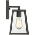 thumbnail image 5 of John Timberland Arrington Modern Outdoor Wall Light Fixture Mystic Black 10 3/4" Clear Glass for Post Exterior Barn Deck House Porch Yard Posts Patio, 5 of 7