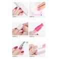 thumbnail image 5 of FYHTSD 10 piezas de clip de extensión de cabello de color azul claro y rosa claro en postizos coloridos, resaltado de fiesta de princesa, múltiples piezas de peluca para adolescentes/niñas/mujeres, 5 of 5