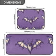 thumbnail image 3 of Pixelated Bats Kitchen Mats Non Slip Standing Desk Mat Runner Rug Washable Kitchen Rugs for Floor 2PCS, 3 of 7