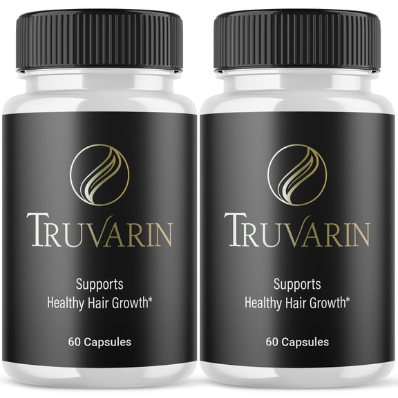 Truvarin Advanced Formula Healthy Hair Support Supplement 120 Capsules