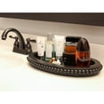 thumbnail image 4 of AuldHome Design Wood Beaded Tray (Black), Decorative Farmhouse Style Oval Wooden Tray, 4 of 10
