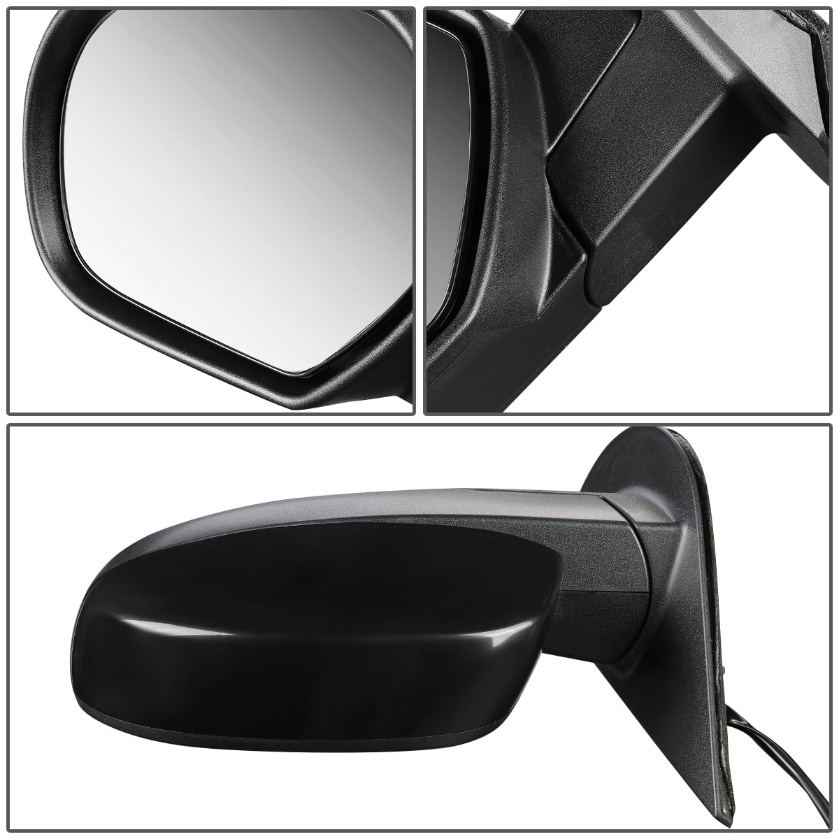 DNA Motoring Powered+Heated Driver Left Side Mirror for 07-14 Silverado Sierra
