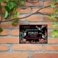 thumbnail image 6 of Putuo Decor Inspirational Quotes Vintage Metal Tin Sign, I Just Wanna Sit on My Porch and Watch the Hummingbirds, Aluminum Metal Wall Sign for Home Porch Garden Backyard 7.8x11.8 In, 6 of 12