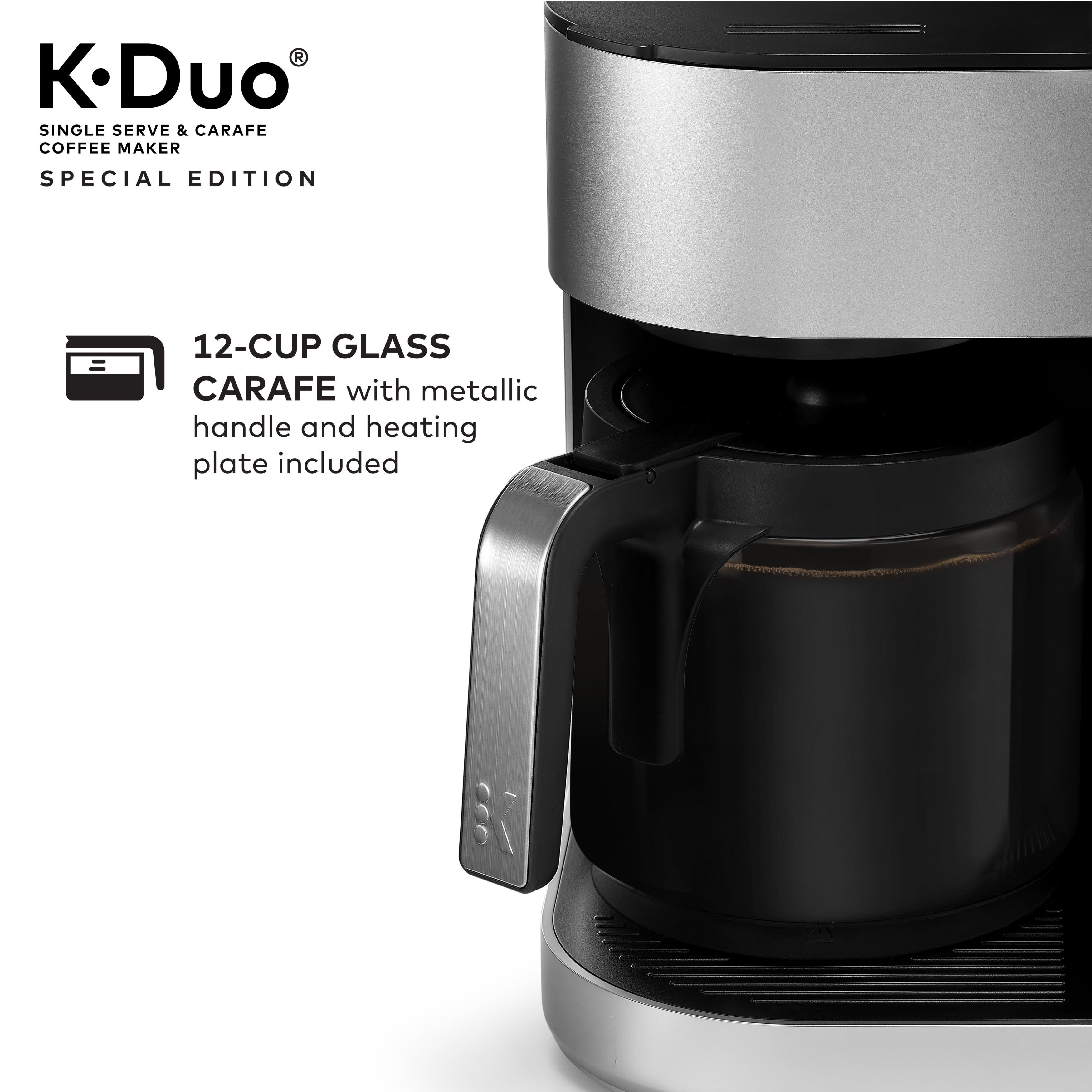 K-Cup Pod \u0026 Carafe Coffee Maker 