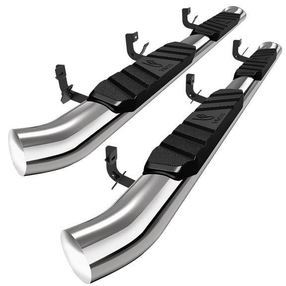 Tyger Auto 3.5" Rider Running Boards Compatible with 2009-2018 Dodge Ram 1500; 2010-2026 2500 3500; 2019-2024 Classic | Crew Cab | TG-SS2D35317 | Side Step Rail Nerf Bars