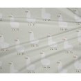 thumbnail image 4 of oneOone Polyester Lycra Off White Fabric Sheep Sewing Craft Projects Fabric Prints By Yard 56 Inch Wide, 4 of 4
